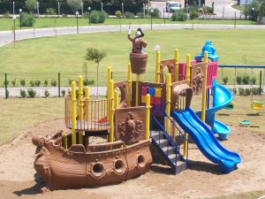 playground equipment pirate ship