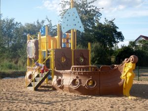 playground equipment pirate ship