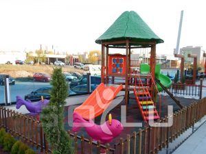 wooden playground