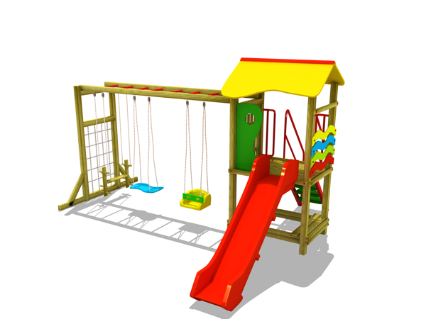 wooden playground sg04