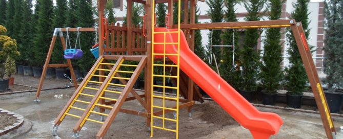 wooden playground