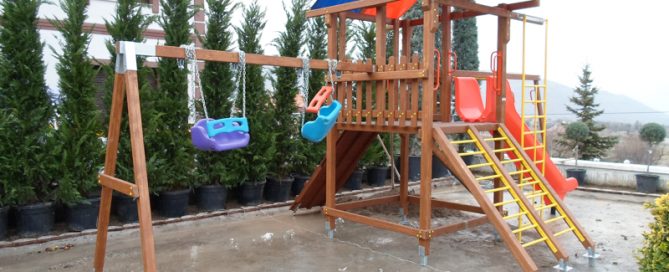 wooden playground