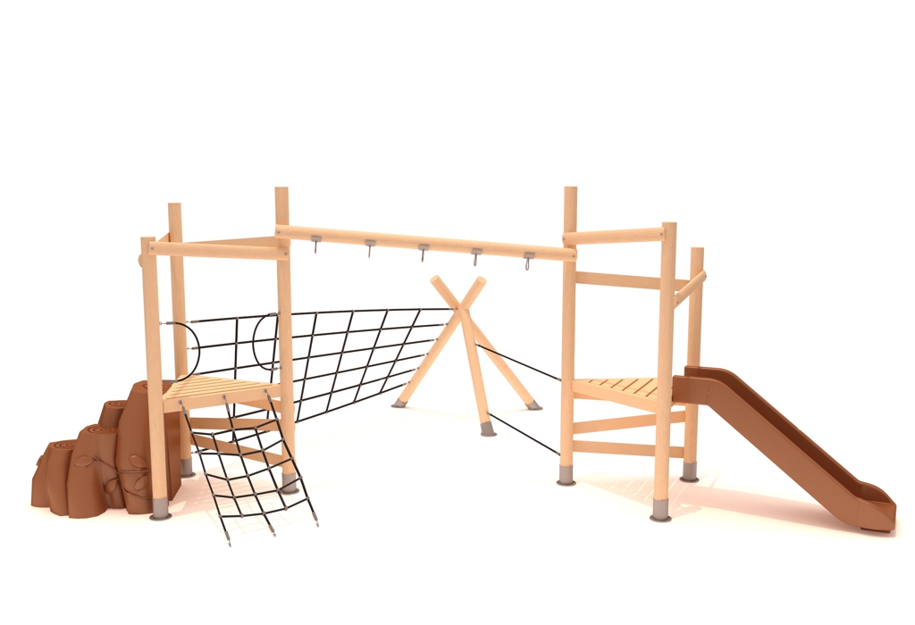 wooden playground